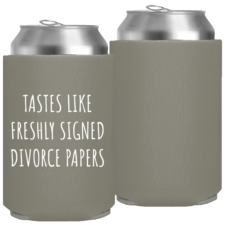 Divorce Party Template 04 - Neoprene Can