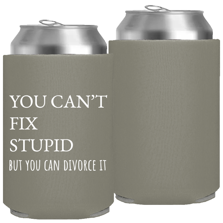 Divorce Party Template 07 - Neoprene Can