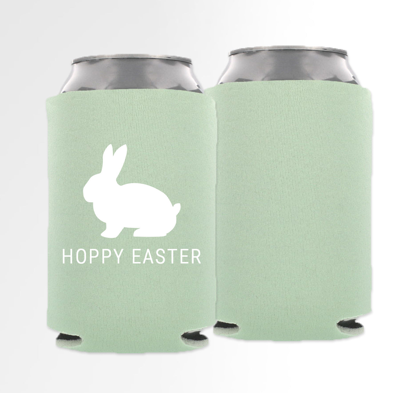 Pre-Printed Foam Can - Hoppy Easter