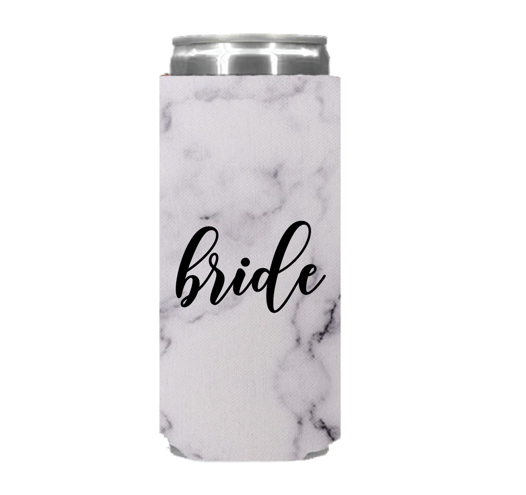 Bride Slimzie Can - Marble