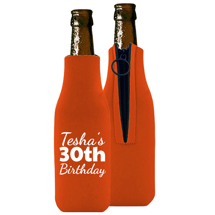 Birthday Template 17 - Foam Bottle