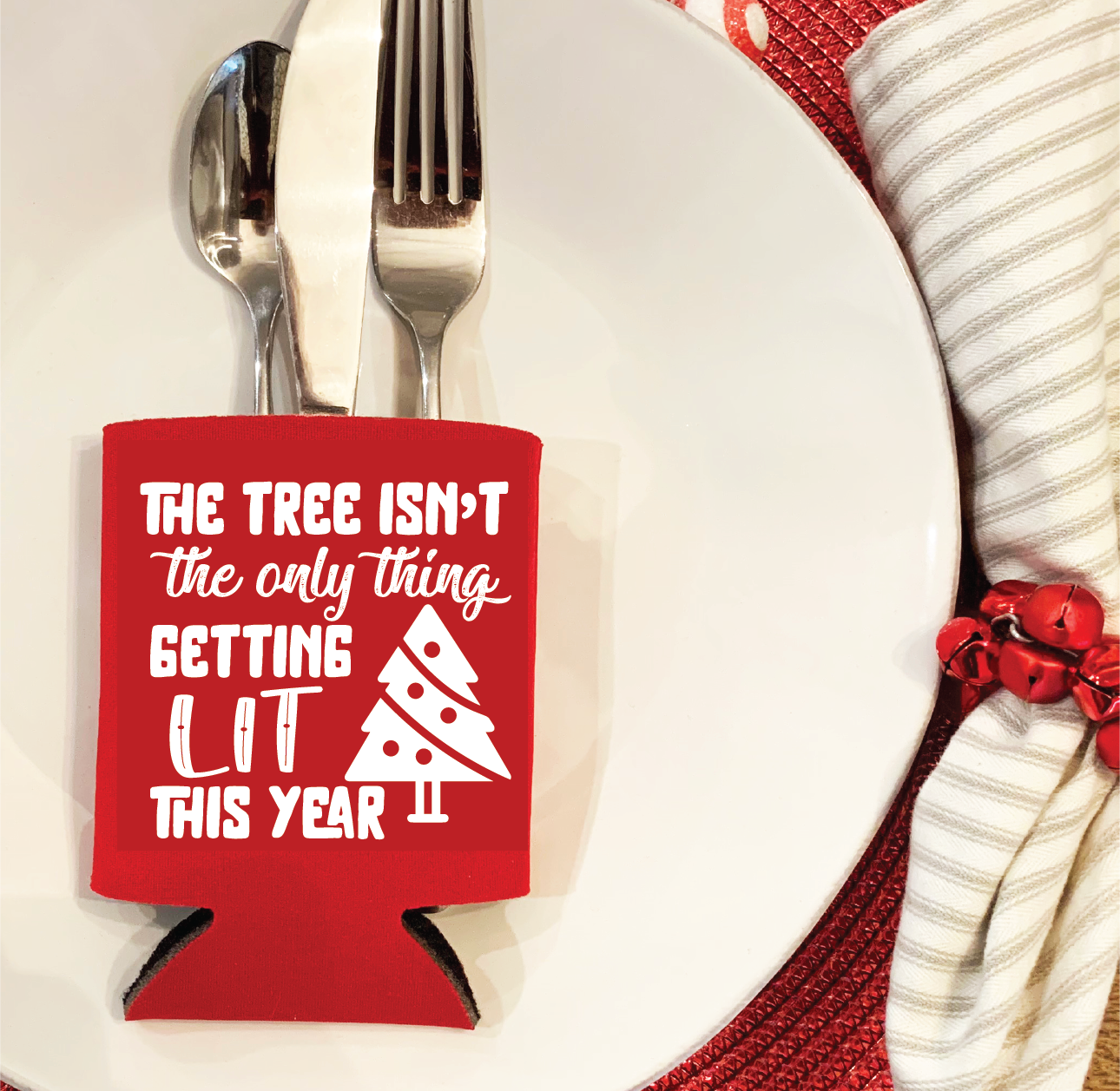 Pre-Printed Foam Can - Getting Lit