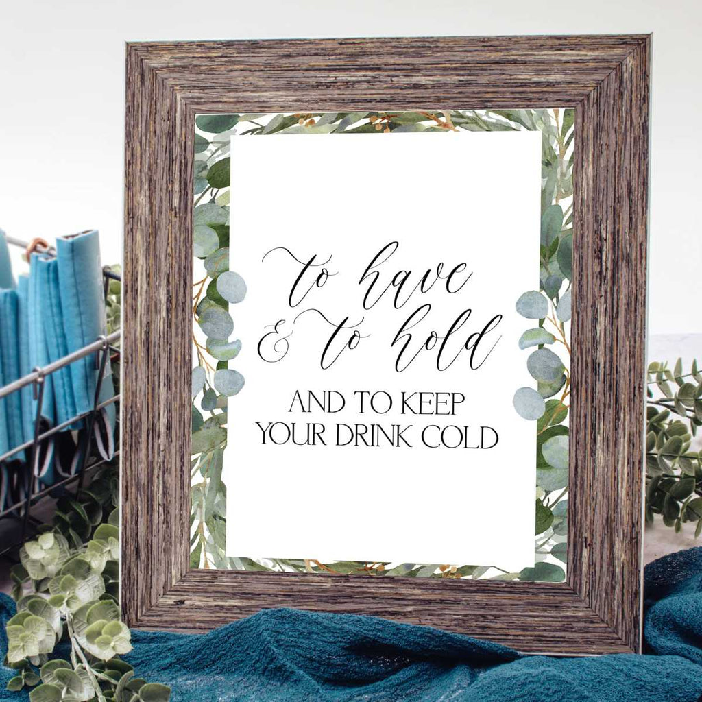 Coldie Wedding Sign - PDF Download : 06