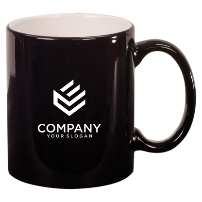 11 oz Ceramic Round Coffee Mug