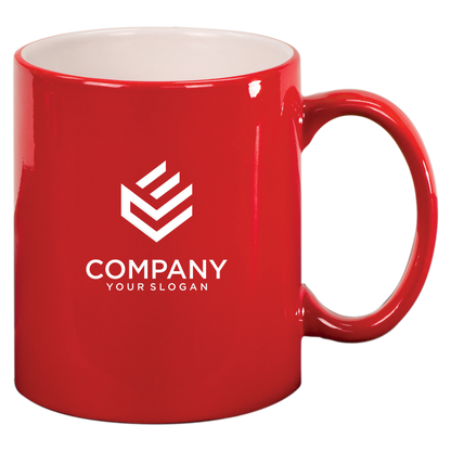 11 oz Ceramic Round Coffee Mug
