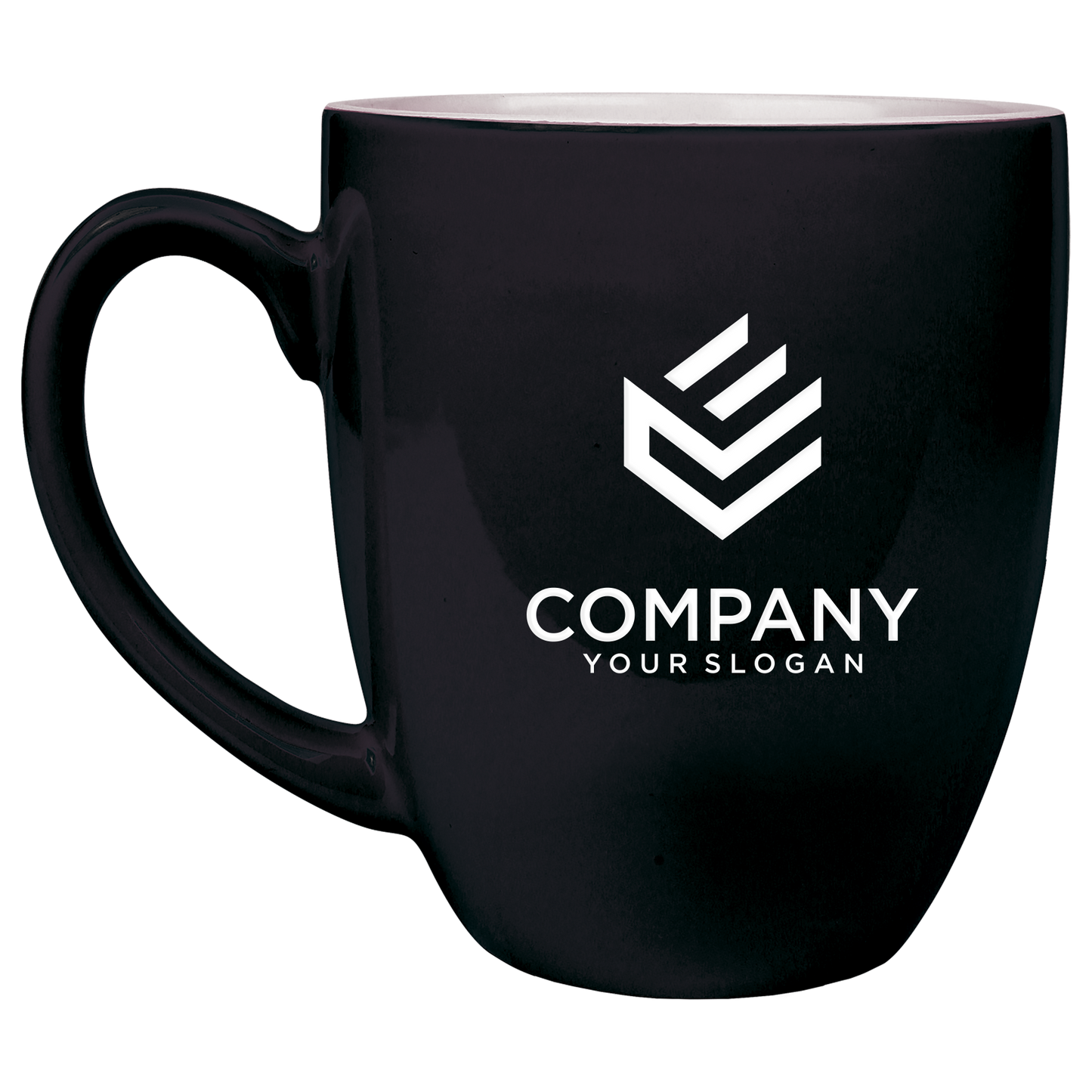 16 oz Ceramic Bistro Coffee Mug