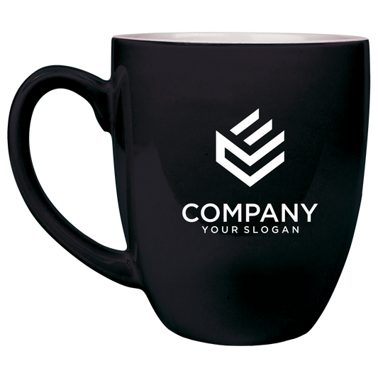 16 oz Ceramic Bistro Coffee Mug