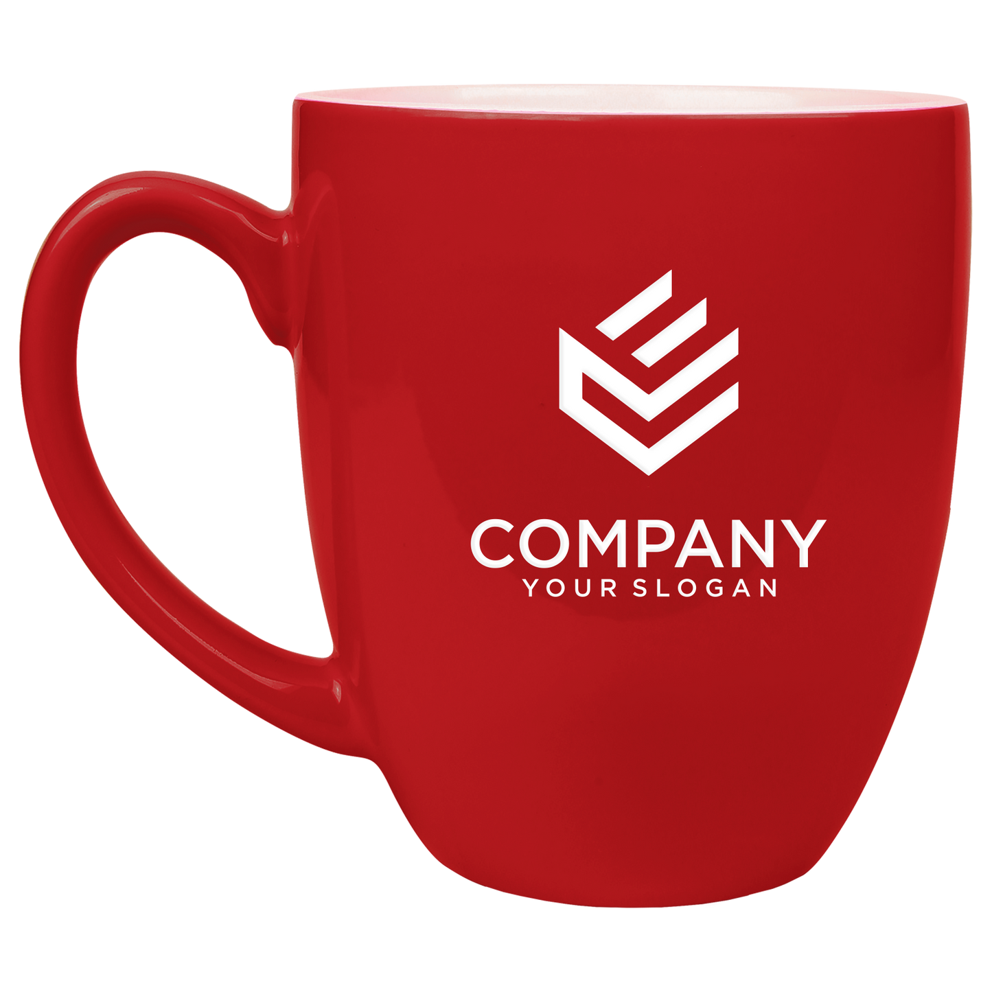 16 oz Ceramic Bistro Coffee Mug