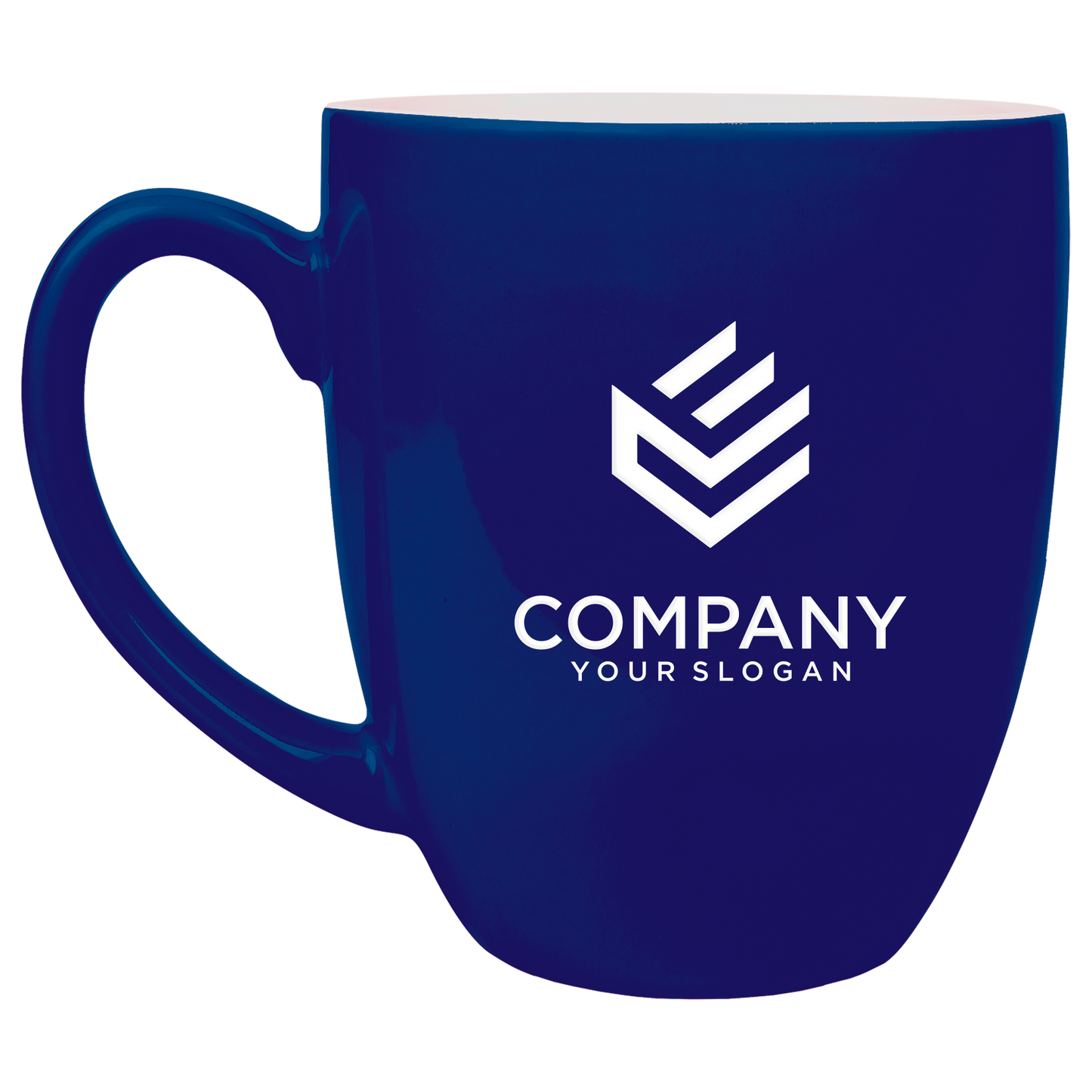 16 oz Ceramic Bistro Coffee Mug