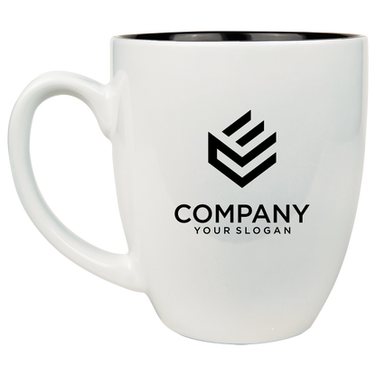 16 oz Ceramic Bistro Coffee Mug