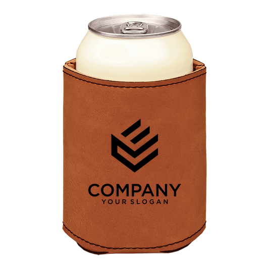 Leatherette Can Cooler Holder