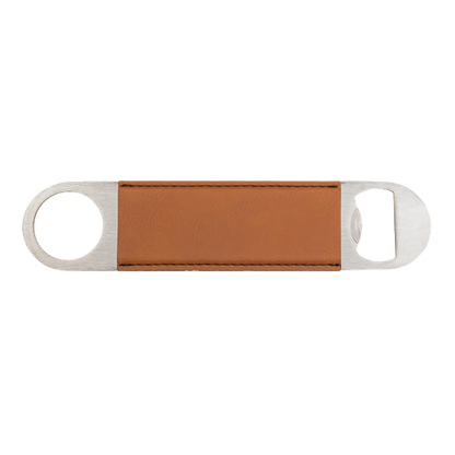 1-1/2"x7" Leatherette Bottle Opener