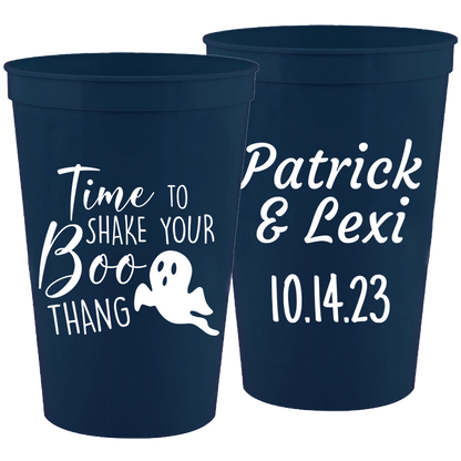 Wedding - Time To Shake Your Boo Thang - 16 oz Plastic Cups 129