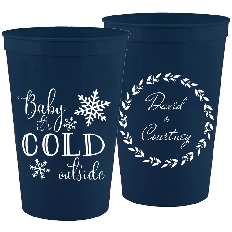 Personalized Wedding Stadium Cups, COVID Coronavirus, 16oz Cup, Custom Wedding Favors, Monogrammed Plastic Wedding Cup, popular Reusable, COV301