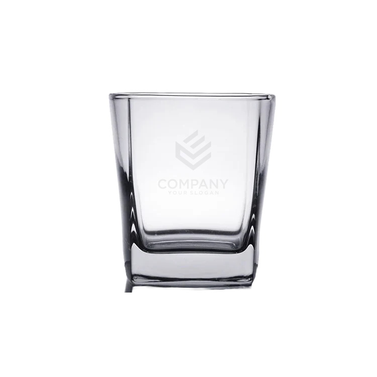 2 oz Heavy Base Square Shot Glass