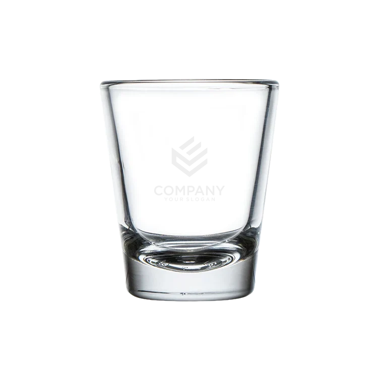 1.5 oz Heavy Base Round Whiskey Shot Glass