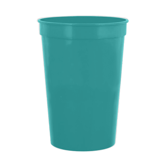 One Color, Single Side Print - 16 oz Plastic Cups