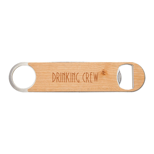 1-1/2"x7" Wood Bottle Opener