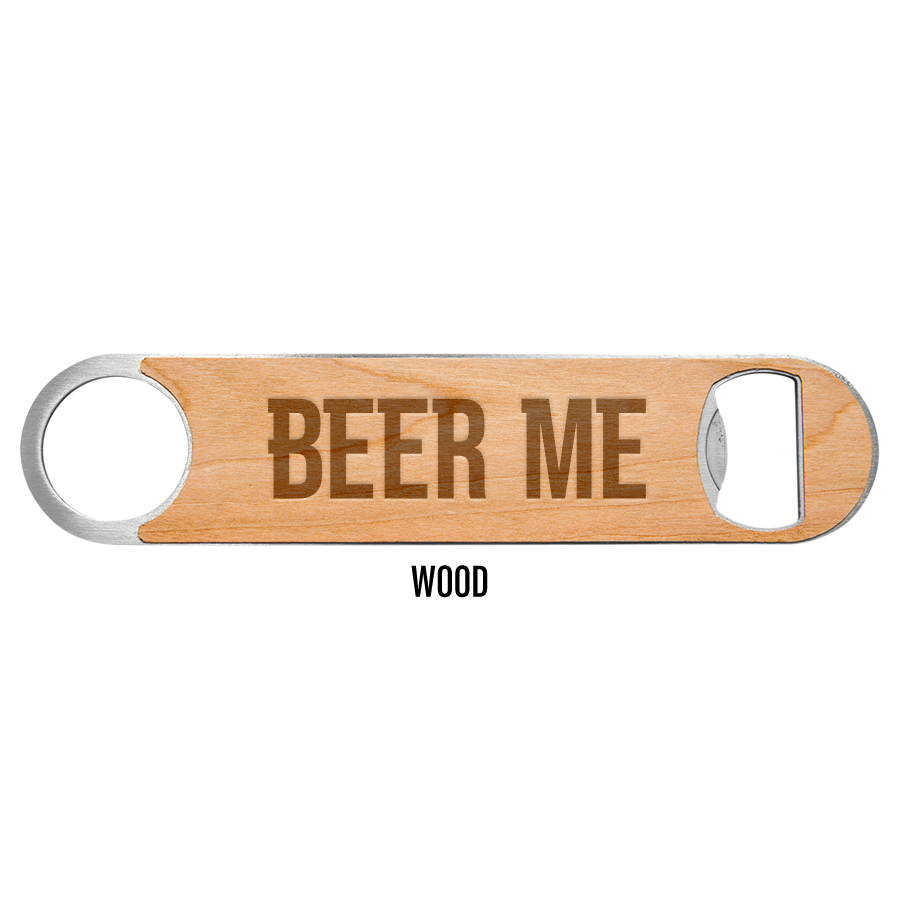 Beer Me Engraved Bottle Opener Packs