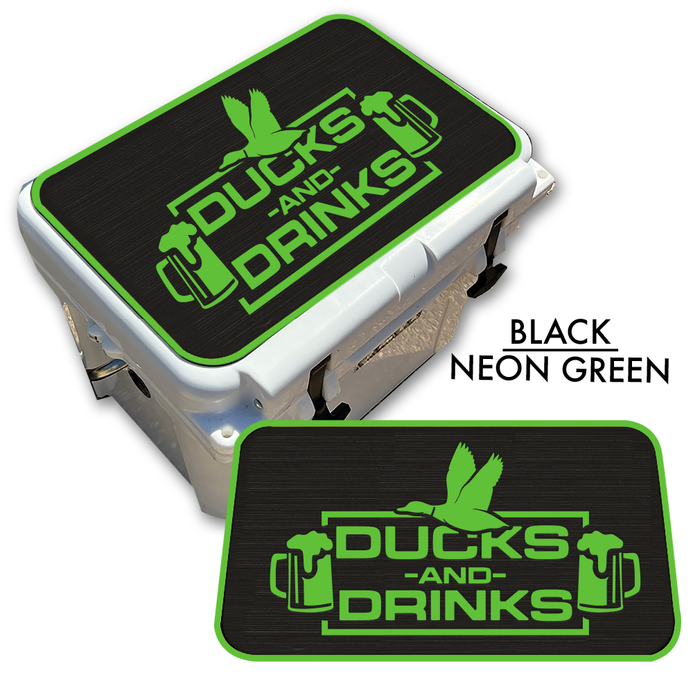 Ducks & Drinks - Cooler Pad Top