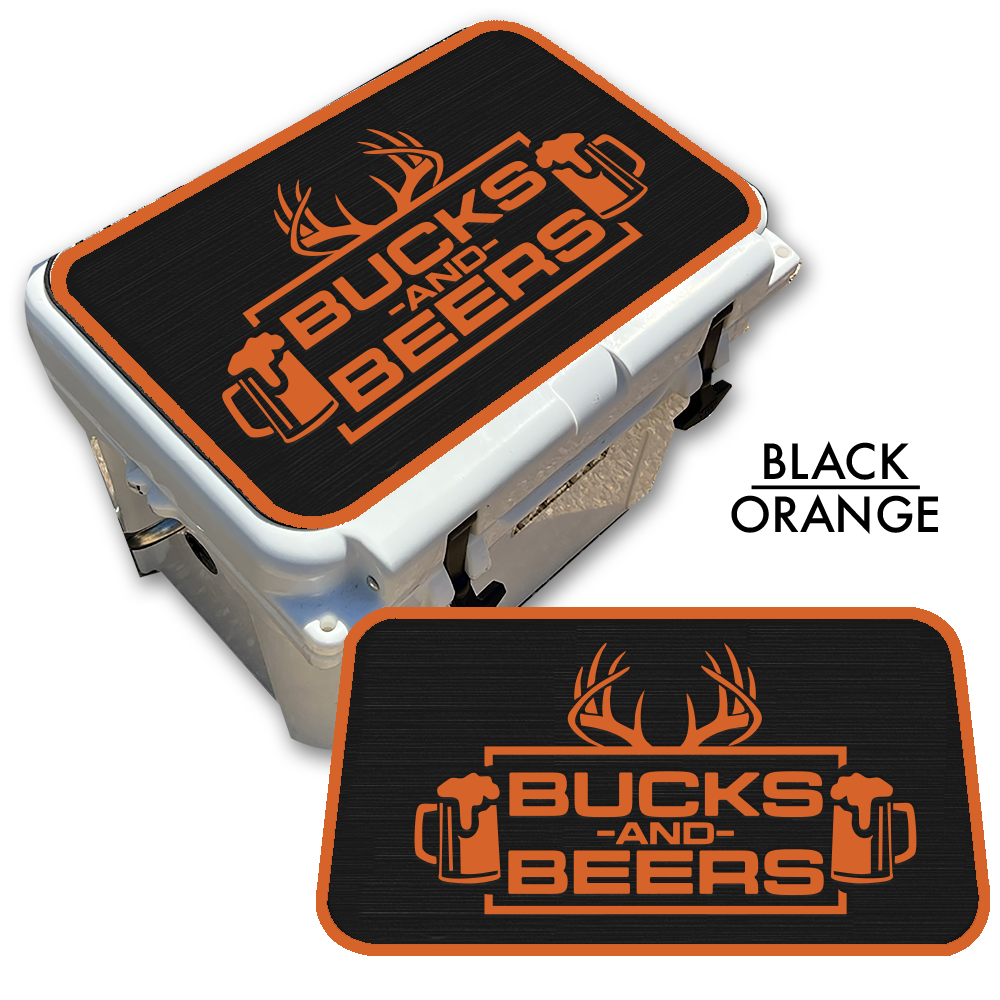 Bucks & Beers - Cooler Pad Top