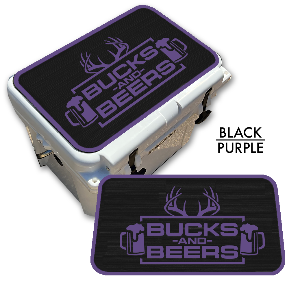 Bucks & Beers - Cooler Pad Top