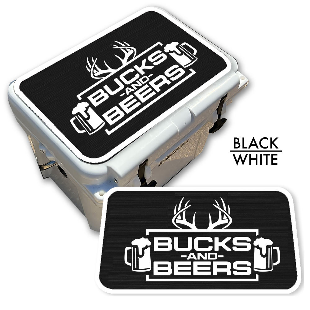 Bucks & Beers - Cooler Pad Top