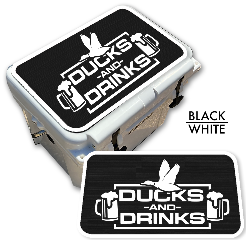 Ducks & Drinks - Cooler Pad Top