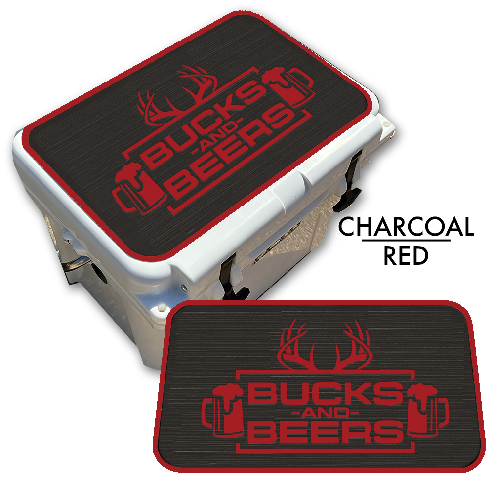 Bucks & Beers - Cooler Pad Top