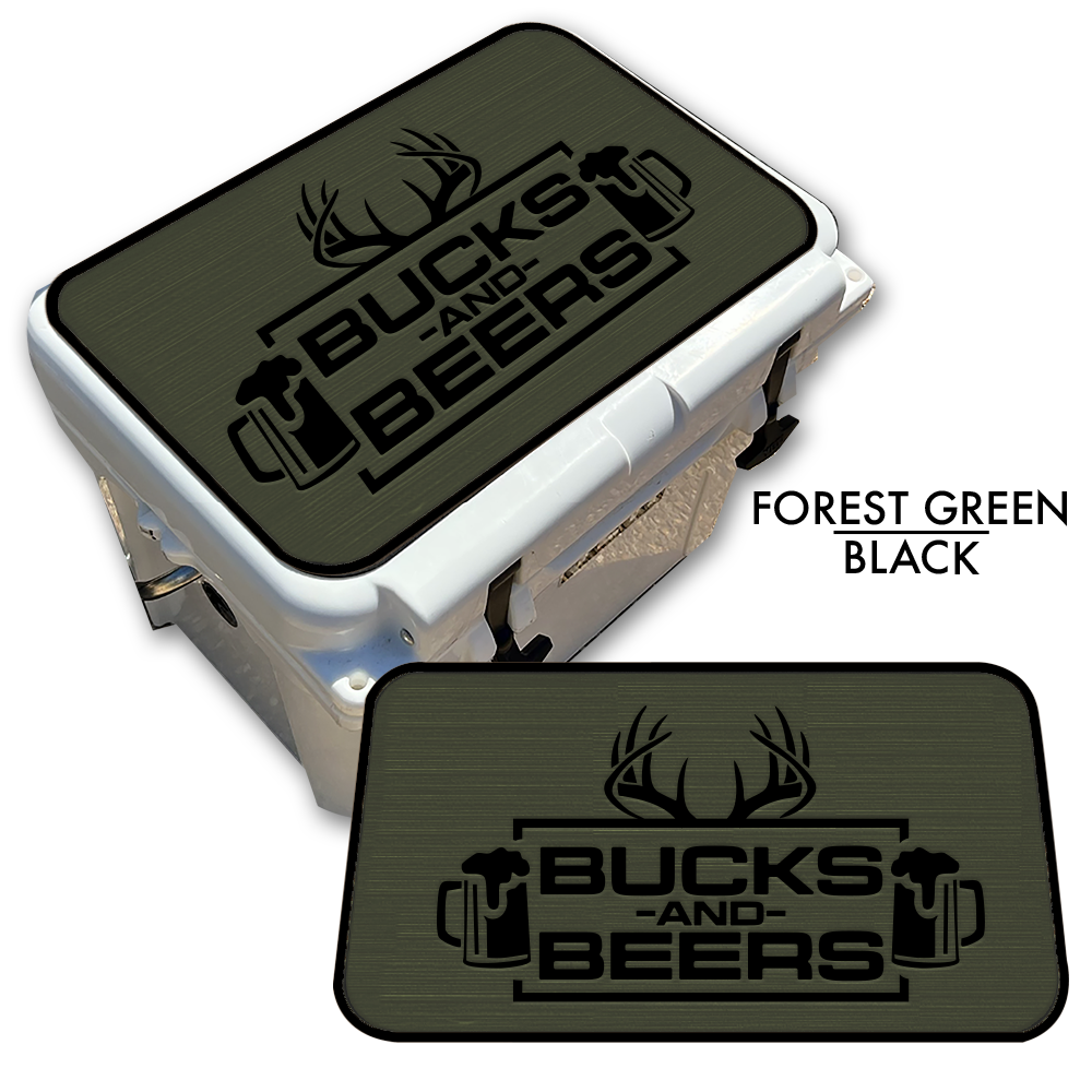 Bucks & Beers - Cooler Pad Top