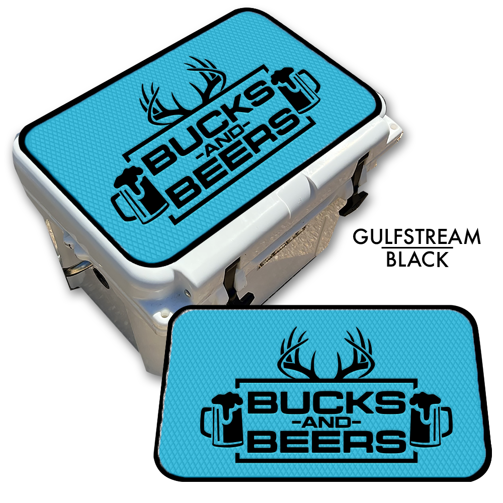 Bucks & Beers - Cooler Pad Top