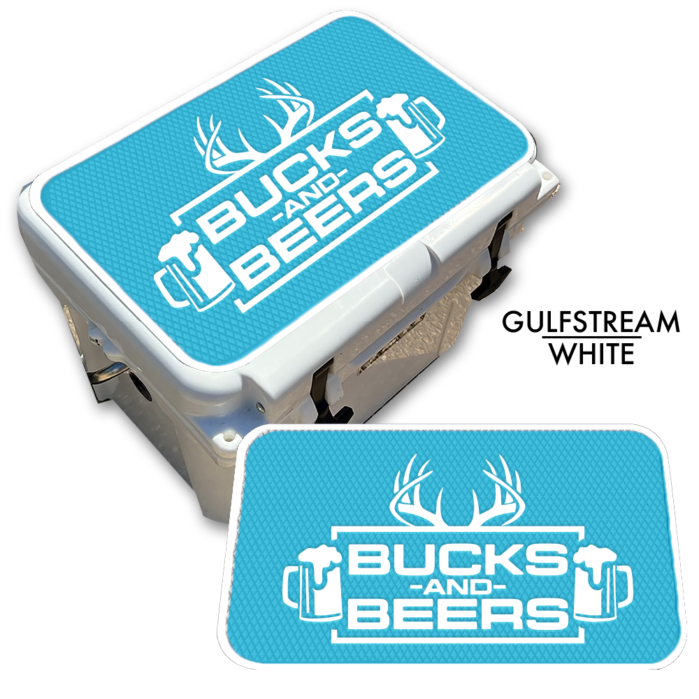 Bucks & Beers - Cooler Pad Top