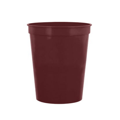 One Color, Double Side Print - 16 oz Plastic Cups