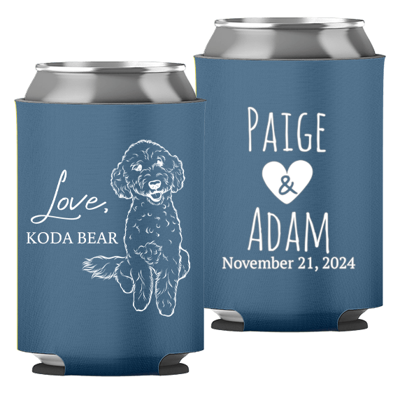 Pet Portrait 04 - Pet Image Only - Foam Can – Coldie Holdie
