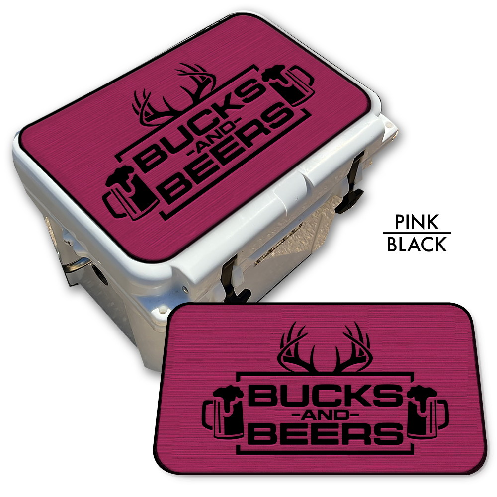 Bucks & Beers - Cooler Pad Top