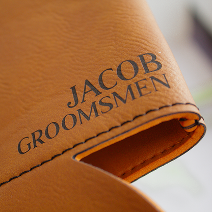 Leatherette Can Cooler Holder