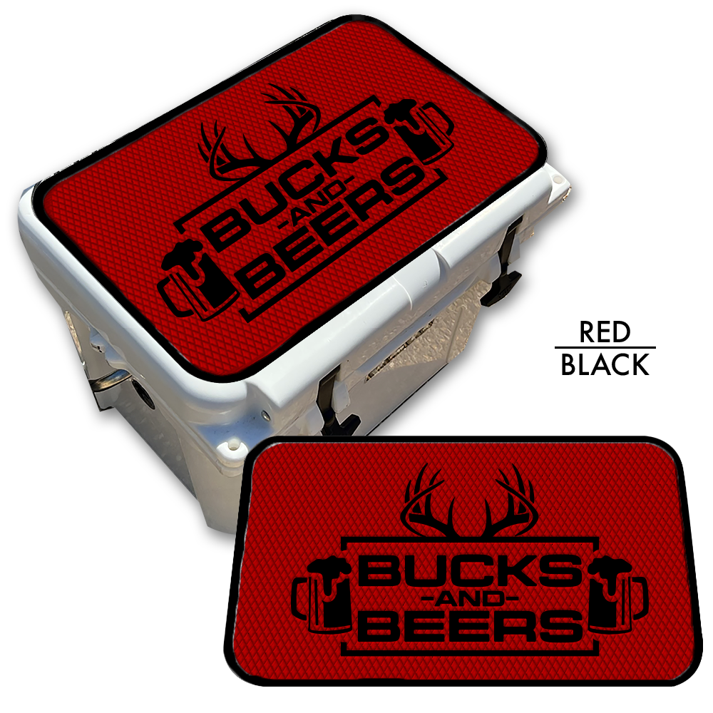 Bucks & Beers - Cooler Pad Top