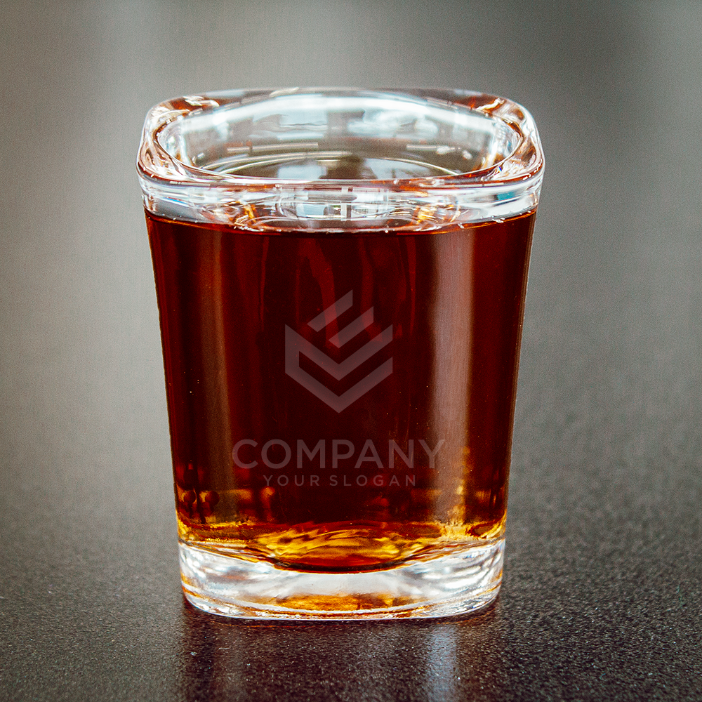 Shot Glass with Custom Engraved Your Logo