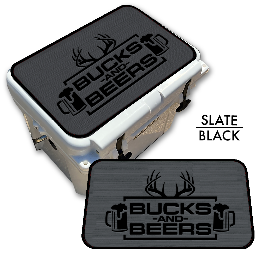 Bucks & Beers - Cooler Pad Top