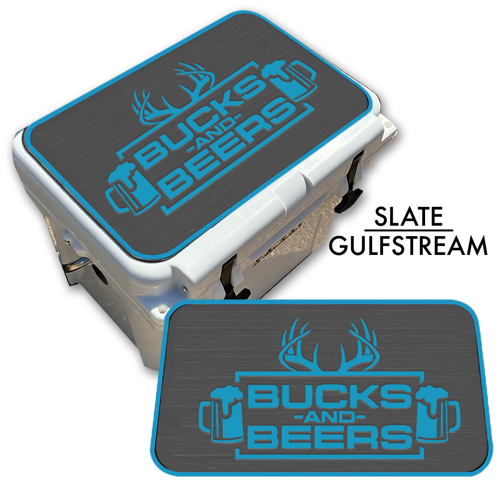 Bucks & Beers - Cooler Pad Top