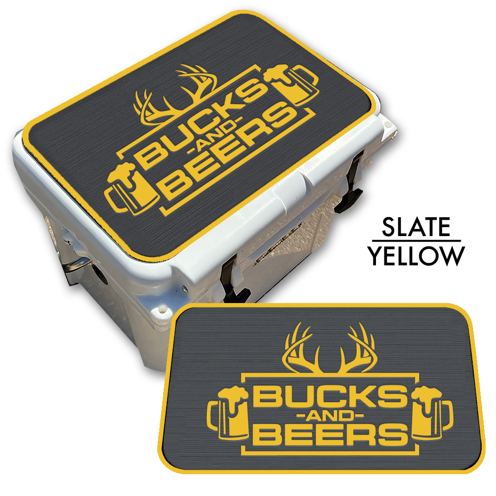 Bucks & Beers - Cooler Pad Top