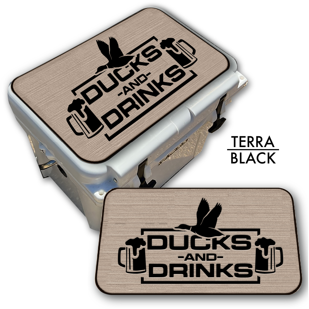 Ducks & Drinks - Cooler Pad Top