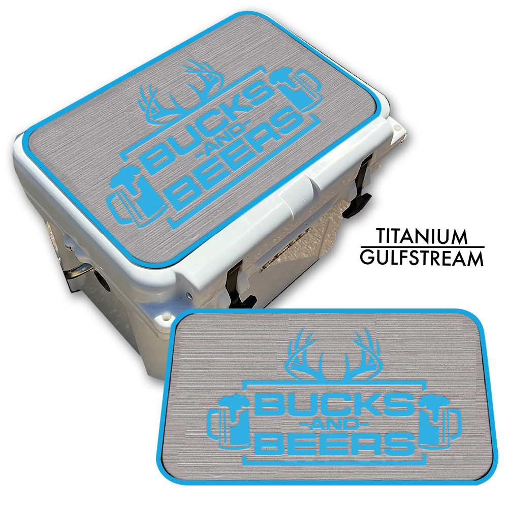 Bucks & Beers - Cooler Pad Top