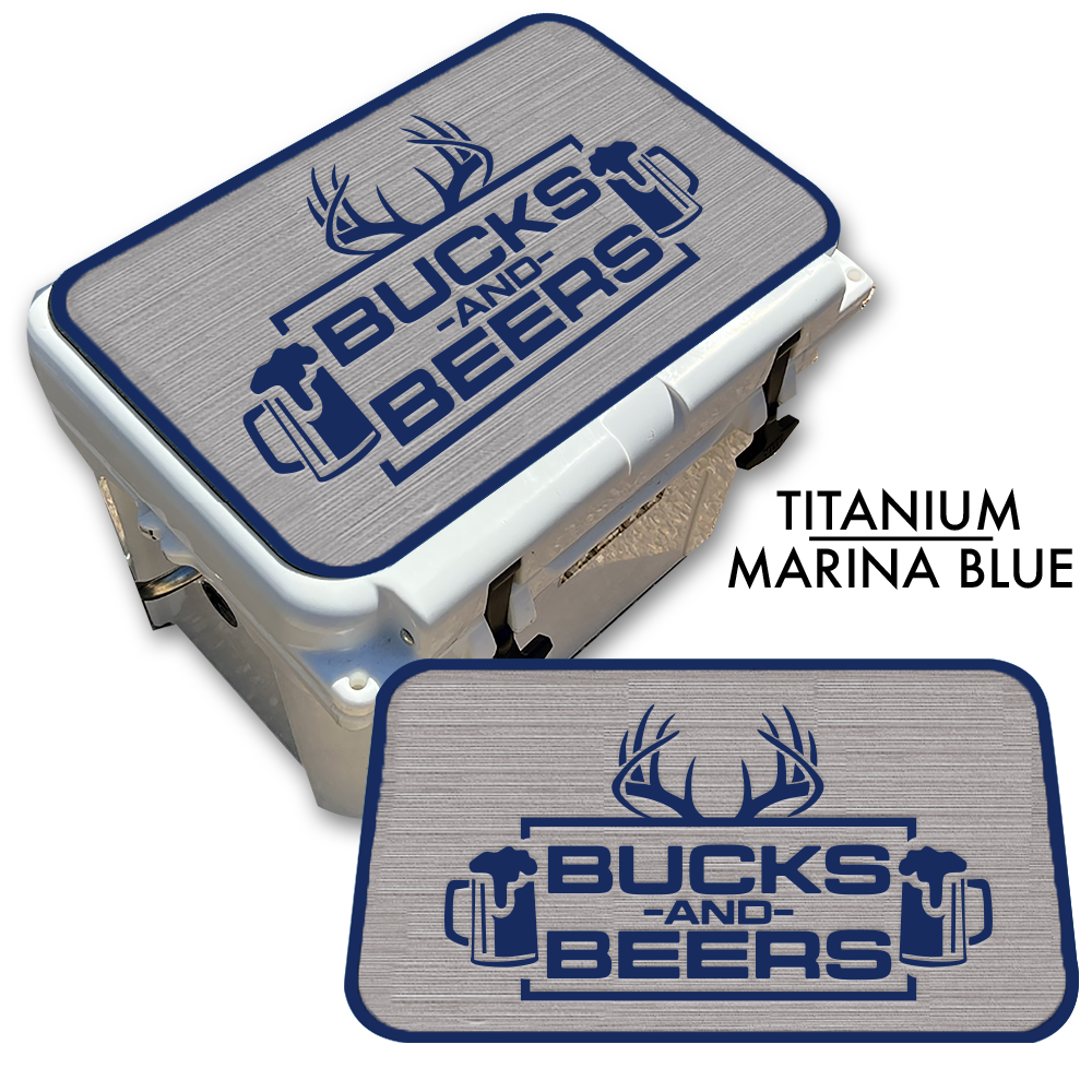 Bucks & Beers - Cooler Pad Top