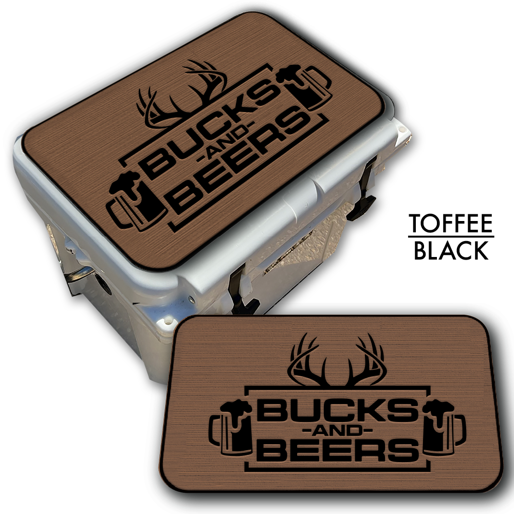 Bucks & Beers - Cooler Pad Top