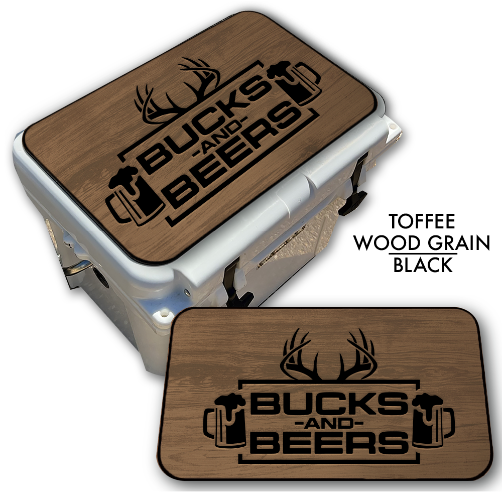 Bucks & Beers - Cooler Pad Top