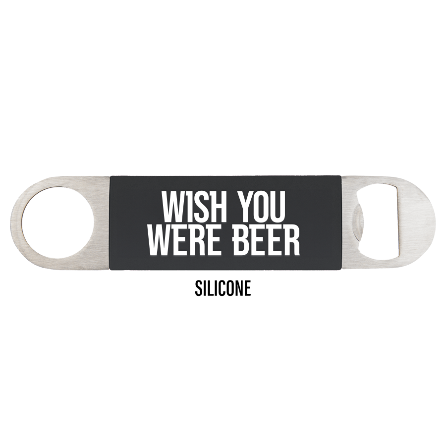 Wish You Were Beer Engraved Bottle Opener Packs