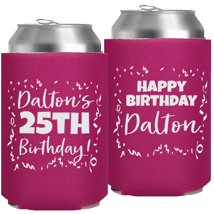 Birthday Template 20 - Foam Can