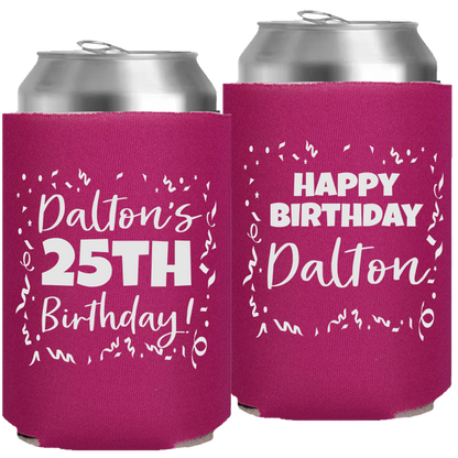 Birthday Template 20 - Foam Can