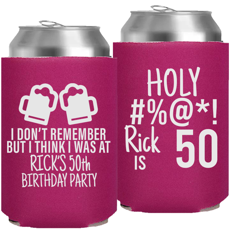 Birthday Template 24 - Foam Can